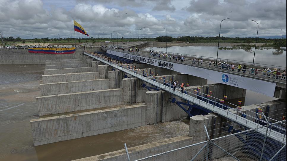 The new flood defense projects will protect Ecuadoreans from the effects of the winter wet season.