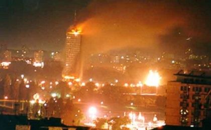 The day U.S. and their NATO allies turned night into day by bombing Yugoslavia.