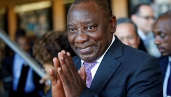 Cyril Ramaphosa, leader of the African National Congress and former vice-president, has been elected by parliament as South Africa's new president.