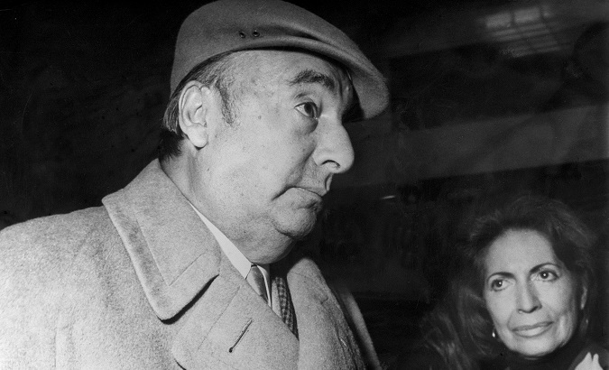Chilean poet Pablo Neruda