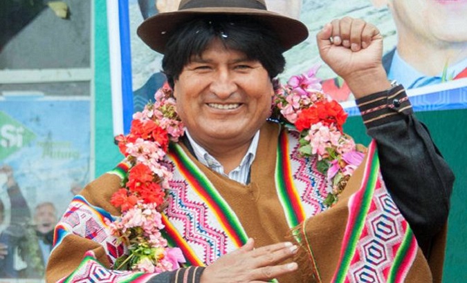Evo Morales is the first Indigenous president of Bolivia.