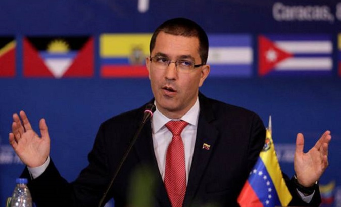 Venezuelan Foreign Minister Jorge Arreaza.