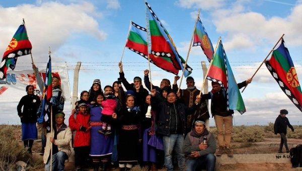 Mapuche people of Neuquen are part of the 60 organizations that oppose the U.S. base.