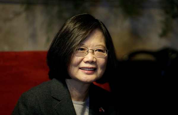 President Tsai Ing-wen arrived in Belize on Thursday for her first state visit to the tiny Central American country.