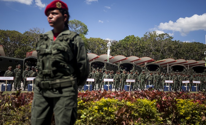The Bolivarian National Armed Forces (FANB) is active along the border, due to the high rate of drug trafficking from Colombia, the ministry said.