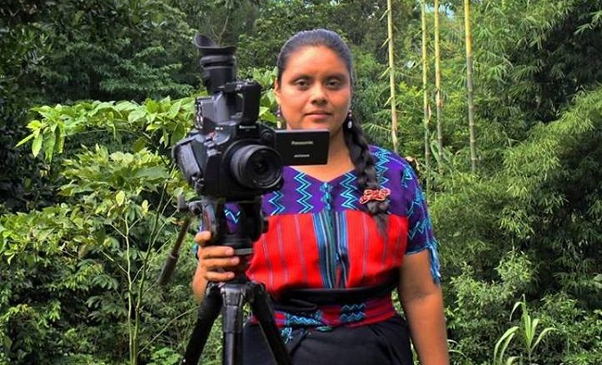 Rolanda de Jesus Garcia Hernandez, teleSUR's correspondent in northern Guatemala.