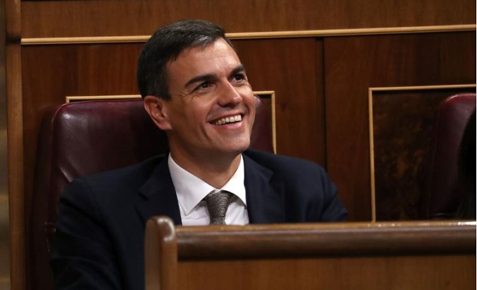 Prime Minister Pedro Sanchez said the state is interested in dialoguing with Catalan officials to resolve Spain’s political crisis.