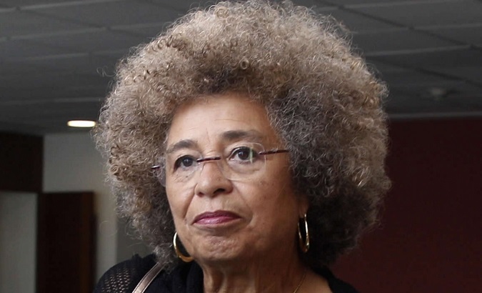 Black liberation activist Angela Davis
