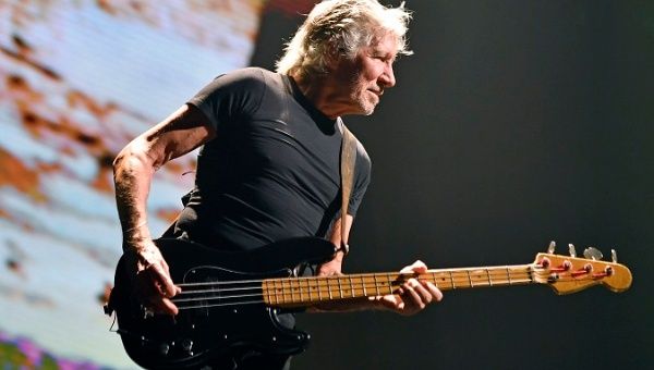 Roger Waters during one of his latest shows in Zurich, Switzerland. 