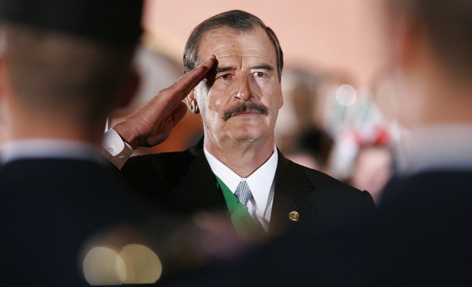 Former president Vicente Fox (2000-2006), one of Lopez Obrador's most fierce critics.