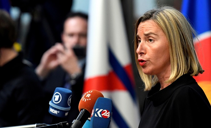 European Union High Representative for Foreign Affairs and Security Policy Federica Mogherini.