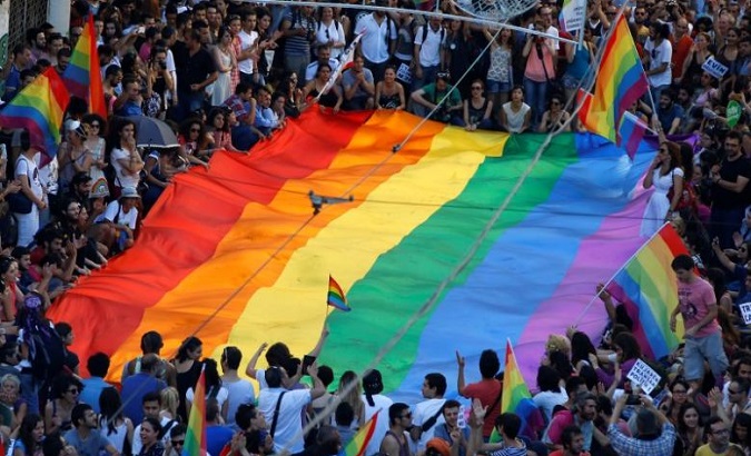 Argentines in Buenos Aires celebrated their annual gay pride march.