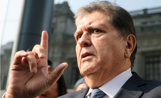 Alan Garcia held Peru’s presidency twice, from 1985-1990 and again from 2006-2011.