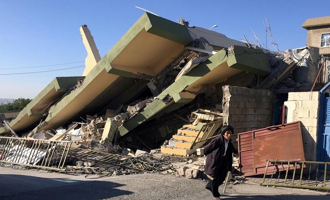 An earthquake of 6.3 magnitude hit Western Iran Sunday.