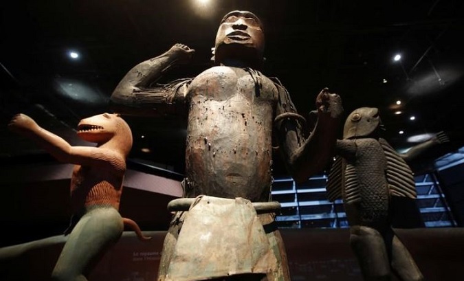 The Quai Branly-Jacques Chirac museum in Paris is home to nearly 60,000 pieces of colonial-era African artwork.