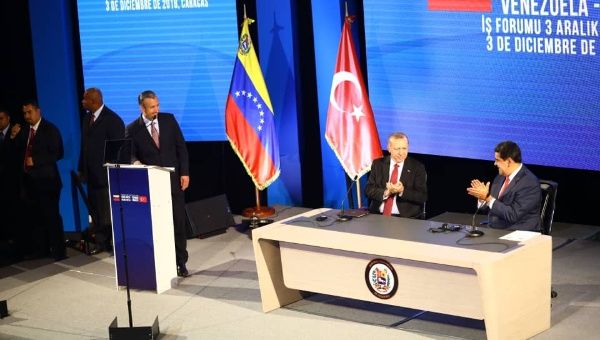 Turkey visist Venezuela for the first time to establish financial ties