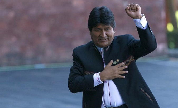 Morales was first elected president in January 2006 and made history as the country’s first indigenous leader.