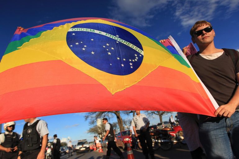 LGBTI people in Brazil are in a rush to get married before Bolsonaro takes office.