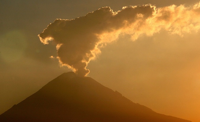 The Popocatepetl volcano is subject to frequent eruptions, the most recent occurring on December 3.
