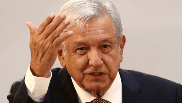 Mexico's President Andres Manuel Lopez Obrador (AMLO) announces national minimum wage increase at the National Palace in Mexico City, Mexico, Dec. 17, 2018