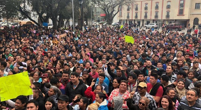 Around 40,000 factory workers are striking in Mexico in demand of better wages.
