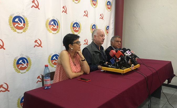 The Communist Party of Chile reiterated their support for Venezuela against Western interventions.