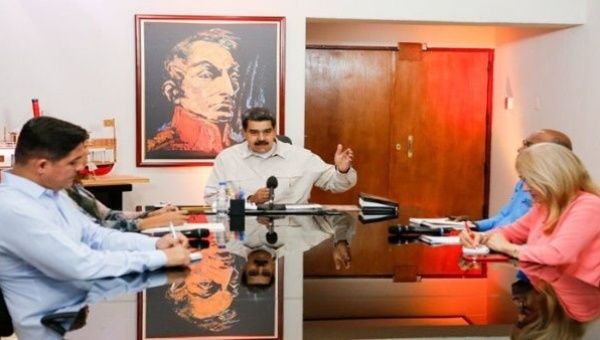  The Venezuelan president said that authorities continue working for the protection and stabilization of electricity and potable water services.