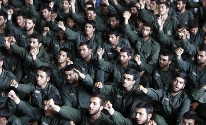The U.S. designated Iran's Revolutionary Guard Corps a foreign terrorist organization.