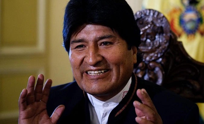 Bolivian President Evo Morales is shown to be ahead in polls according to a new study.