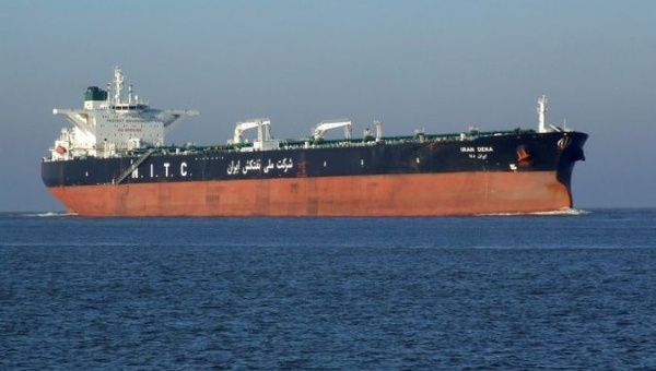 Iran’s oil tanker Fortune, May 2020.