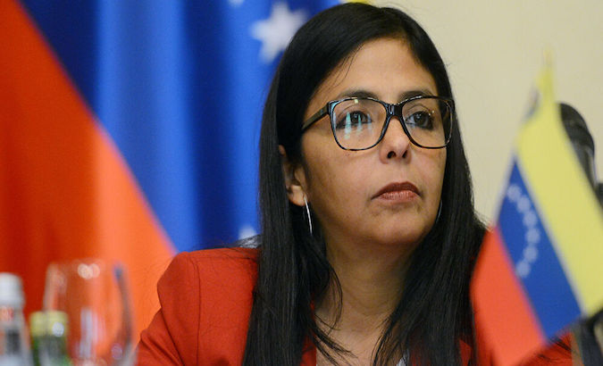 Vice-President Delcy Rodriguez, Caracas, Venezuela, 2020.