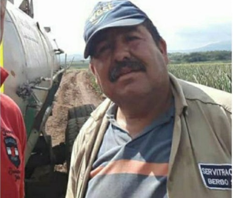 Social and farmer leader.Jose Gustavo Arcila Rivera.