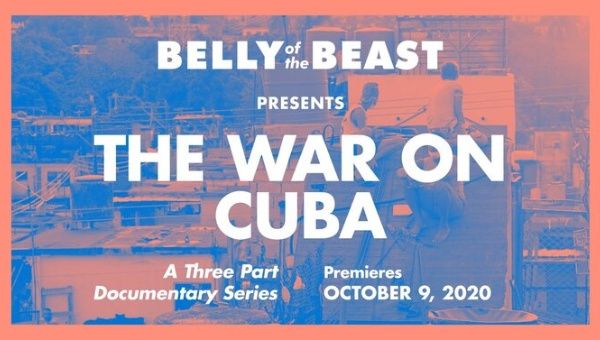 The three-part docuseries, The War on Cuba, released by Belly of the Beast Cuba and executively produced by Oliver Stone and Danny Glover, premiers Friday October 9, 2020 from Havana, Cuba. 
