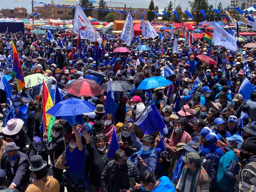 Bolivia's Social Movements Hold Massive Victory Celebration