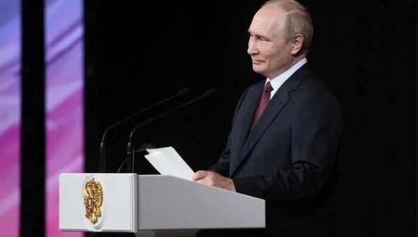 President Vladimir Putin, 2022.