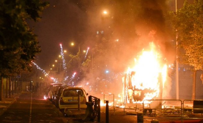 Riots in Nanterre, France, June 27, 2023.