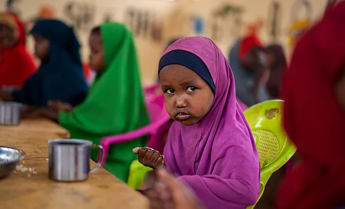The charity said five failed rainy seasons in Somalia forced about 6.6 million people -- or 39 percent of the population -- into critical levels of hunger.