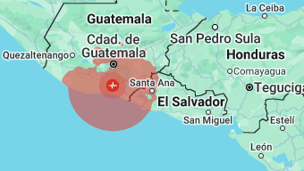 The tremor was felt at 23:52 local time (05:52 GMT on Saturday), had a depth of 38.5 kilometers, with epicenter in the department of Escuintla, in the south of the country.