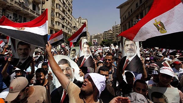 Muslim Brotherhood supporters took to the street after President Mursi was ousted last year (Photo: Reuters)