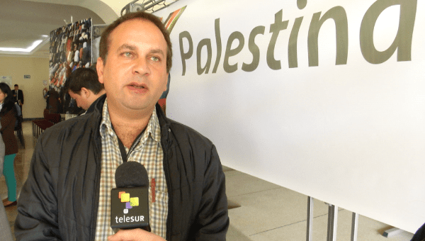 Saad Maher, Palestinian involved in Ecuador campaign (teleSUR)