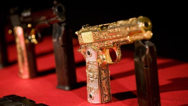 The extravagant weapons of powerful drug lords. (Photo: Reuters) 