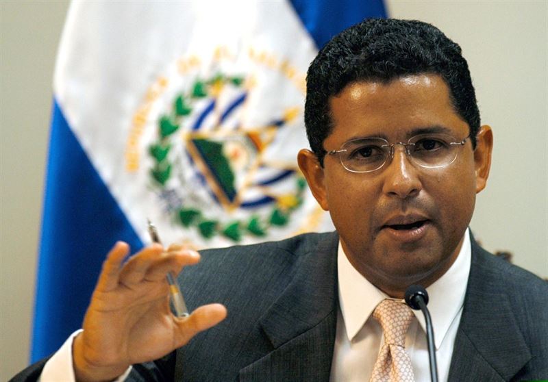 Ex-President Francisco Flores accused of embezzlement and was a former member of the now opposition ARENA.