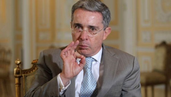 Álvaro Uribe. (Photo: Reuters)