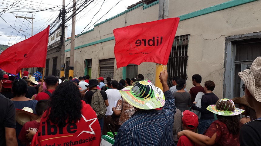 The Resistance in Honduras assures that they are working. (Photo: teleSUR)