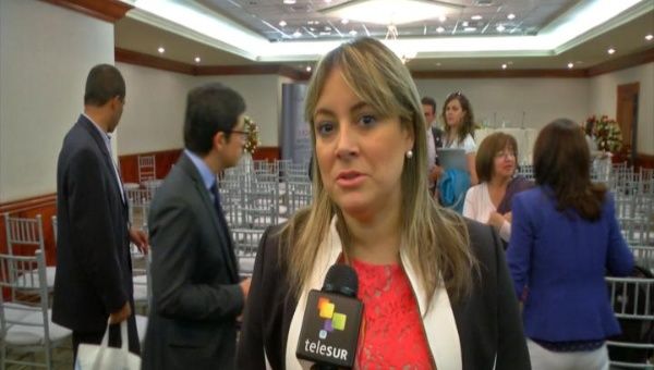 Tatyana Orozco, Executive Director of the Department of Social Prosperity, Colombia (teleSUR)