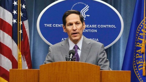 Dr. Thomas Frieden speaking at the CDC headquarters (Photo:Reuters)