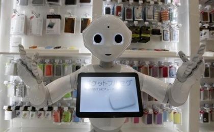 Nestle is planning to employ robots like this one in its Japan stores. (Photo: Reuters)