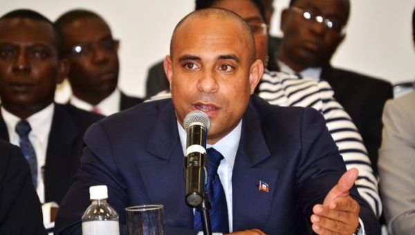 Laurent Lamothe resigned as Prime Minister of Haiti in light of protests in the country.