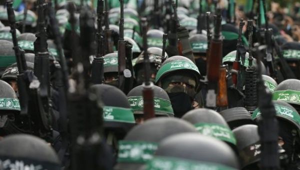 Hamas is a Palestinian political group that effectively administers the besieged Gaza Strip.