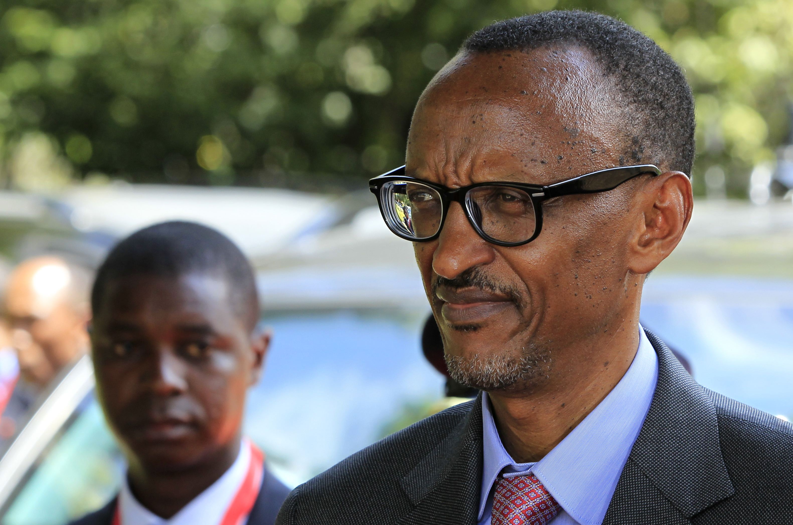 President Paul Kagame of Rwanda arrives at the 8th Northern Corridor Integration Projects Summit at Safari Park Hotel, in Nairobi December 11, 2014.